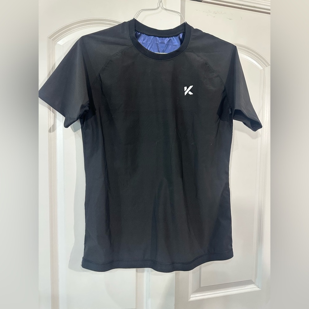 Kewlioo Men Sauna Shirt Heat Trapping Sweat Compression Gym Shapewear NWOT